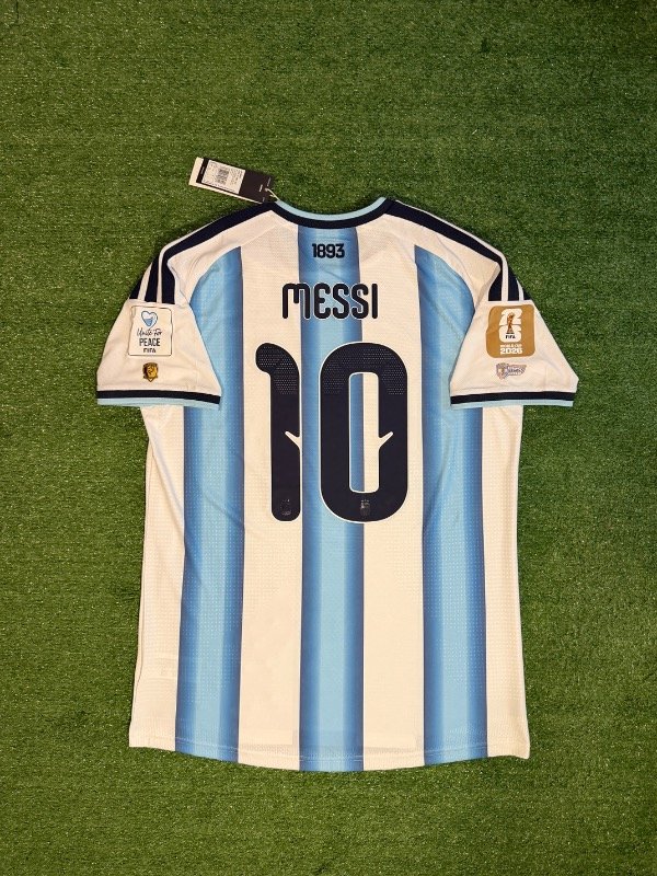Camiseta titular Argentina vs Argelia CLIMACOOL+ Messi 10 — imagen 8