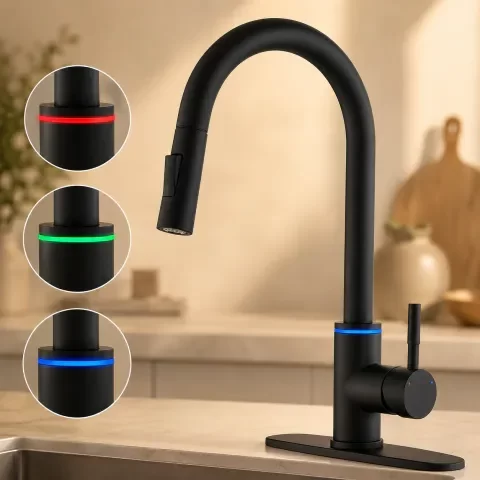 Producto - Griferia Cocina Mesada Tactil Touch y extensible Cocina