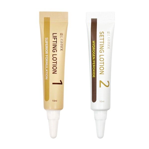 Producto - Lashnol set Paso 1+2 en pote 10ml para lifting de pestañas ORIGINAL