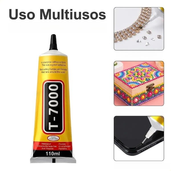Producto - PEGAMENTO T7000 110 ML - COLOR NEGRO - 4