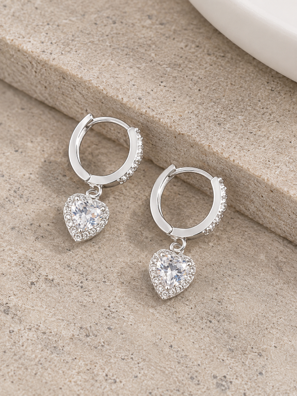 Producto - Aros acero blanco 021