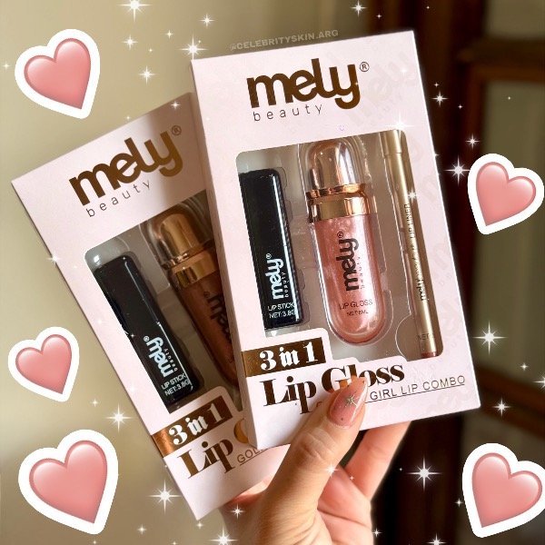 Producto - KIT DE LABIAL CON GLOSS Y DELINEADOR MELY X 2 SETS