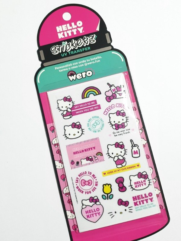 Producto - Bottle Stikers Wero Kitty