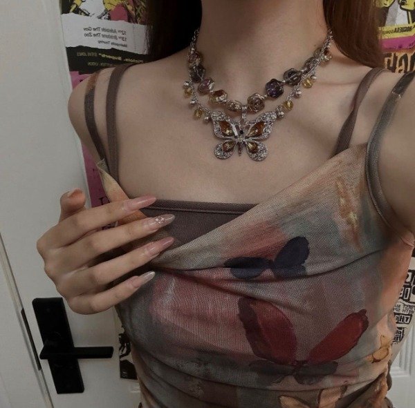 Producto - Collar Butterfly Flower