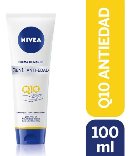 Producto - Nivea Crema de Manos Q10 Anti-edad x100ml