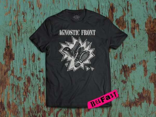 REMERA AGNOSTIC FRONT BOOTS