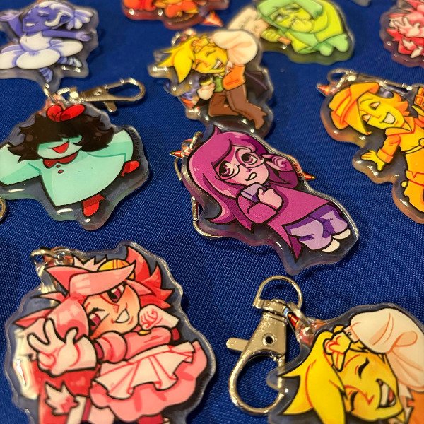 Producto - Llaveros Deltarune - Capitulo 5 + Extras - 0