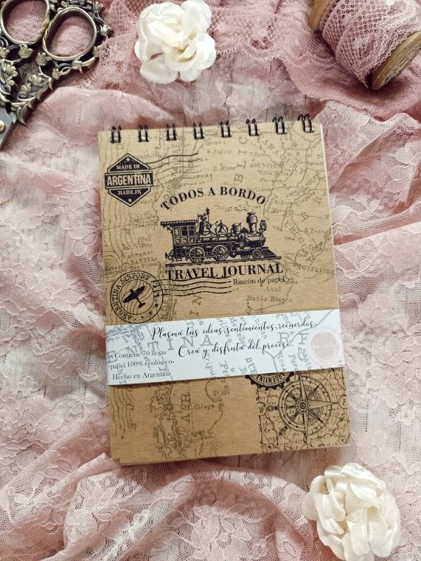 Producto - Travel Journal Artesanal A6