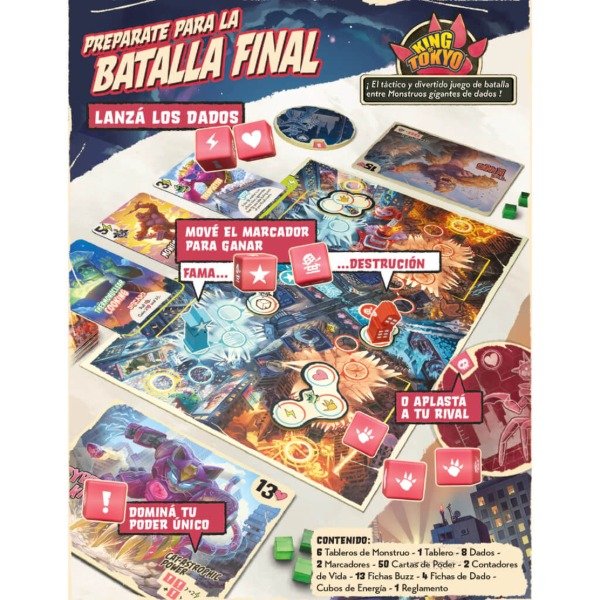 Producto - King Of Tokyo Duel [Alquiler] - 4