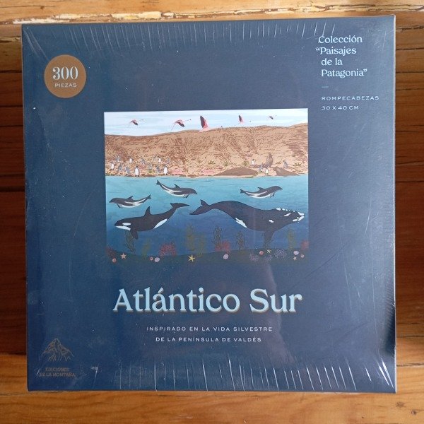 Producto - Rompecabezas de 300 piezas "Atlántico Sur" Colección "Paisajes de la Patagonia"