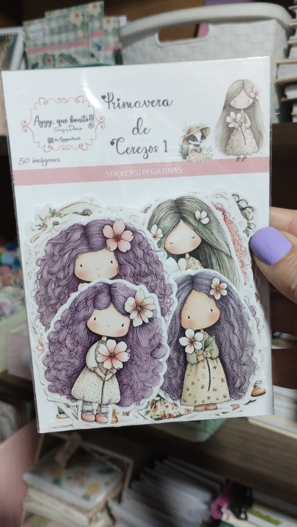 Producto - Stickers Primavera de cerezo 1