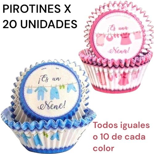 Producto - Pirotin baby shower x 20 un n9