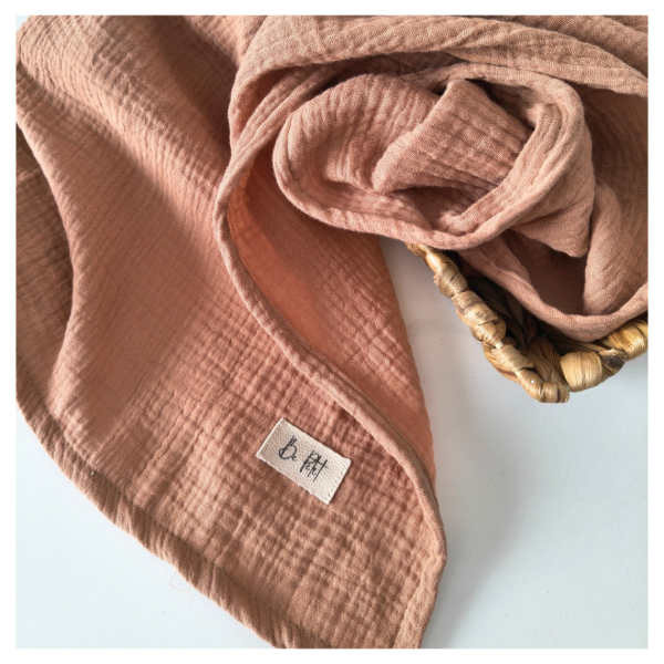 Producto - Manta BABY COTTON DULCE DE LECHE