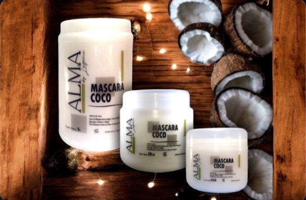 Producto - máscara de coco alma x 250 grs