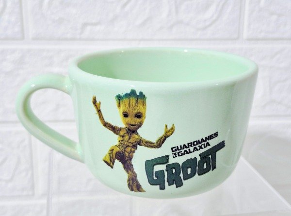 Producto - Tazón I am Groot Guardianes de la Galaxia verde pastel 500 cc