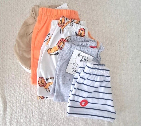 Producto - 5 short algodón surtidos