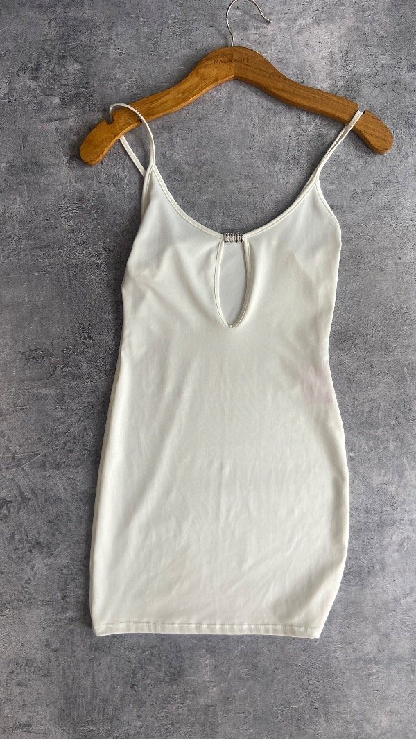 Producto - Vestido lycra abertura