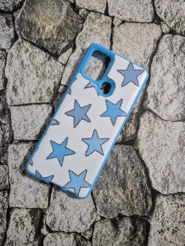 Producto - Funda rígida diseño Samsung A21s estrellas