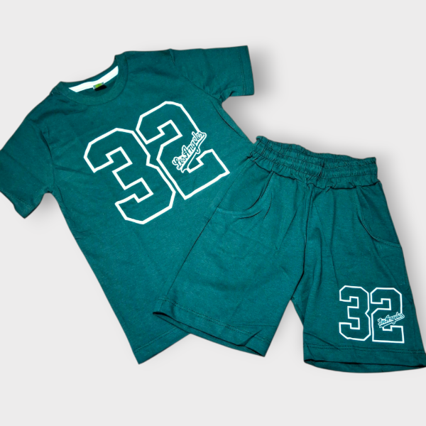 Producto - Conjunto 32 Los Angeles Verde T6 T12