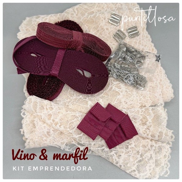 Producto - Kit emprendedora Vino y Marfil