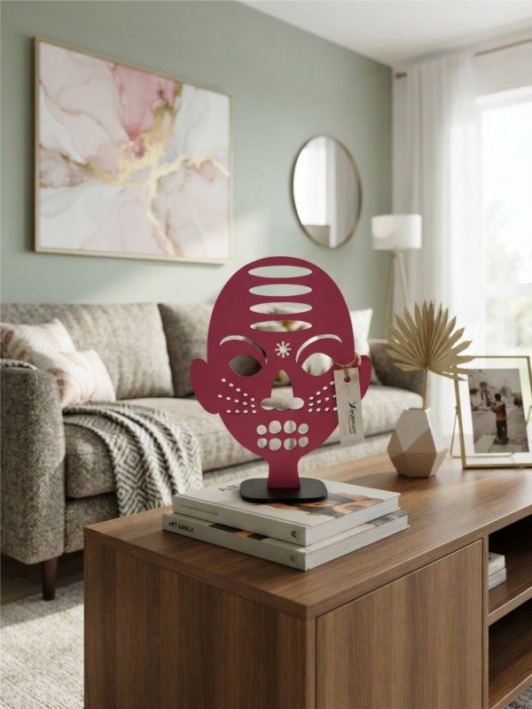 Producto - Piezas "Étnicas" / Máscaras Tribales II / Fucsia Power - 0