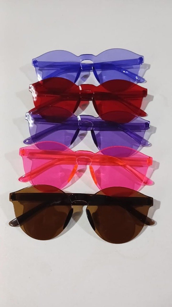 Producto - Anteojo Acrílico Redondo Colores Varios