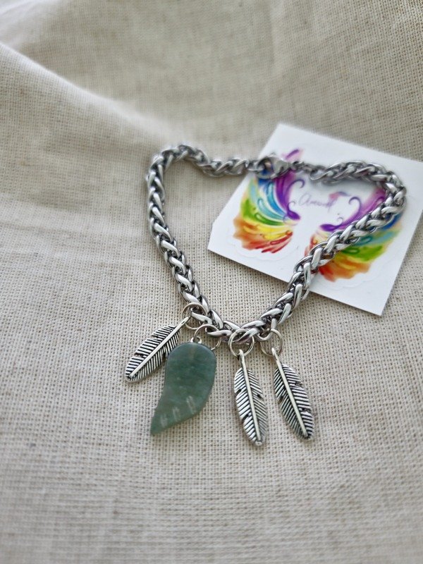 Producto - Pulsera Esmeralda Alita de Cuarzo Verde