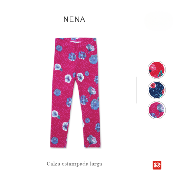 Producto - Calza Flores - OUTLET
