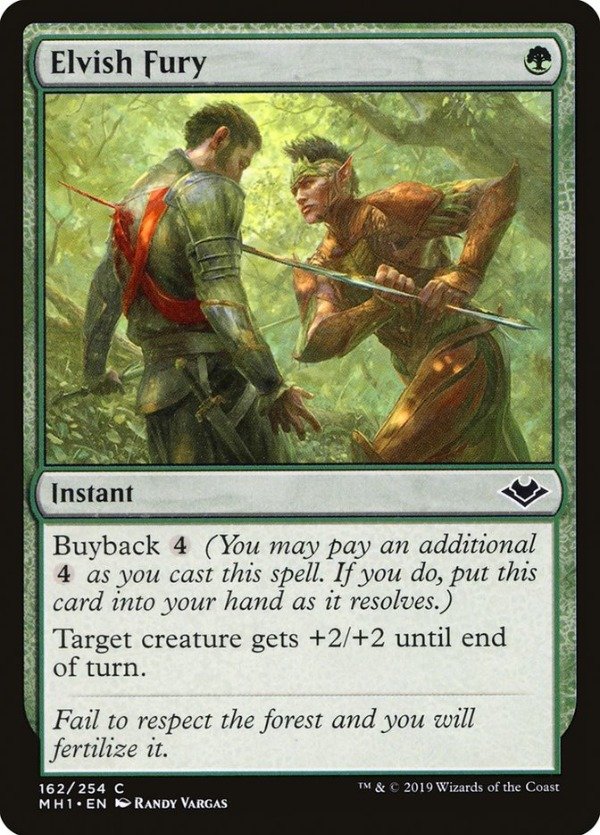 Producto - Elvish Fury  Modern Horizons