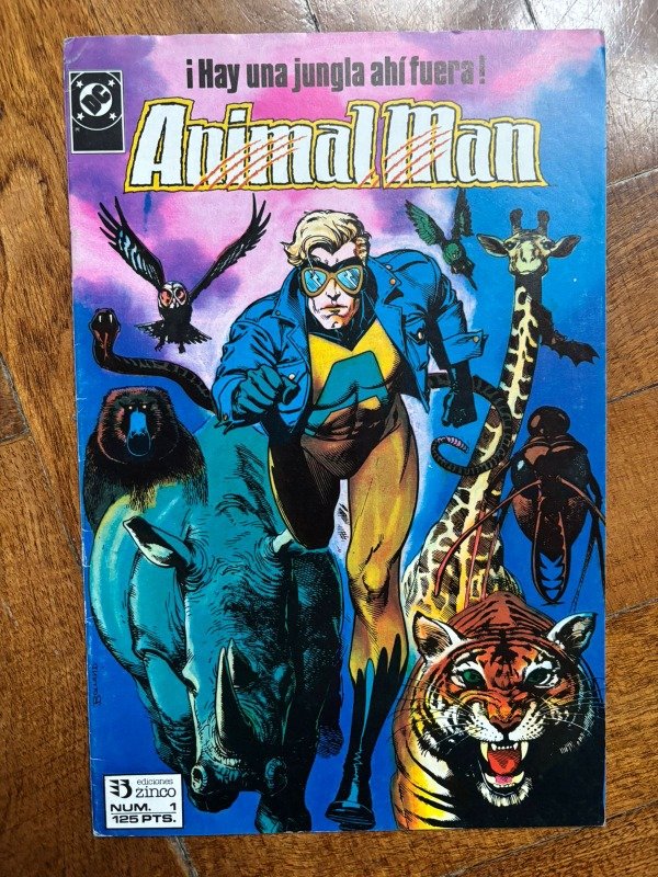 Producto - Animal Man Zinco Nro. 1 grapa