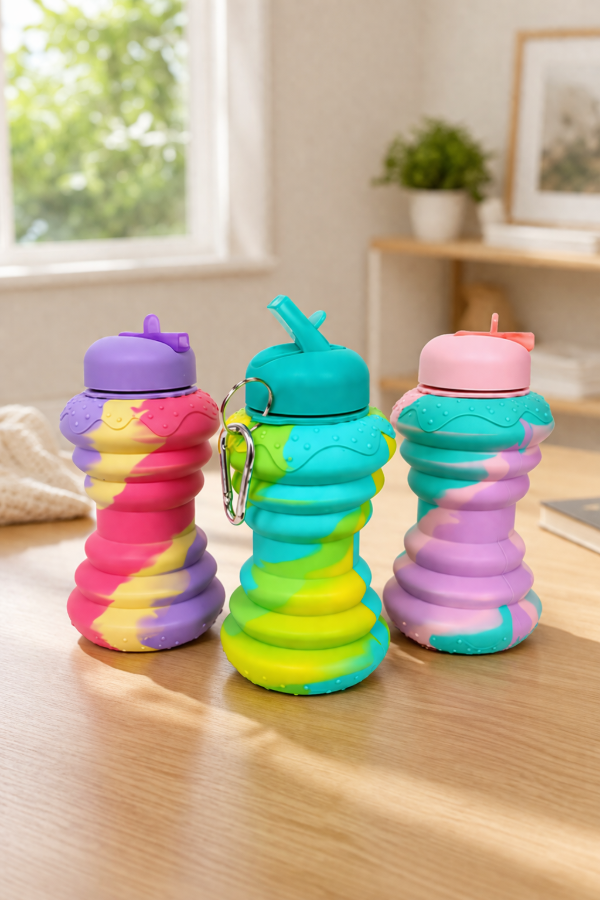 Producto - Botella Infantil Plegable con Pico
