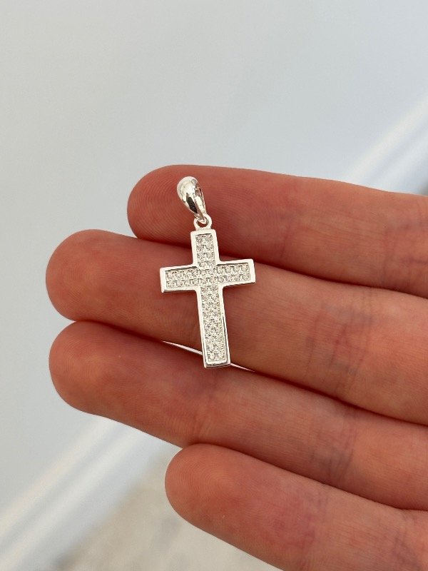 Producto - Dije Cruz Cuadrada