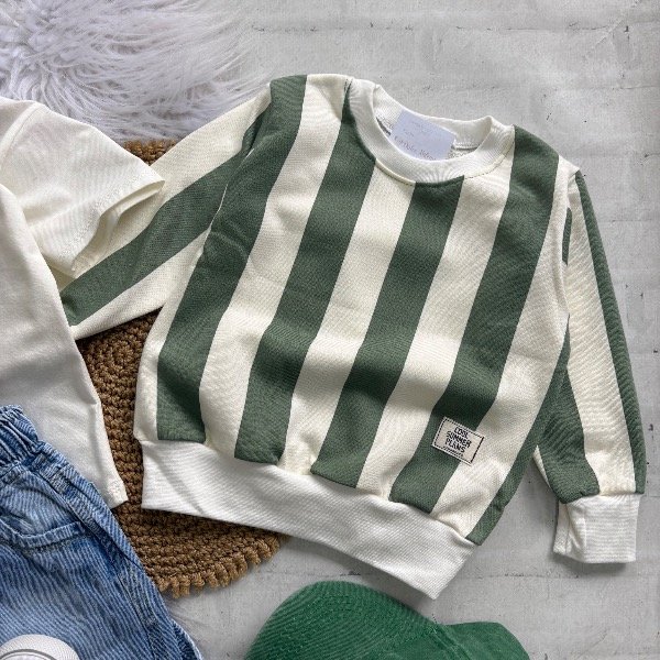 Buzo omar verde para niños