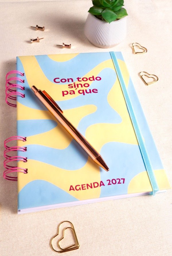 Producto - Agenda semanal Vertical con horarios Con todo! - 0