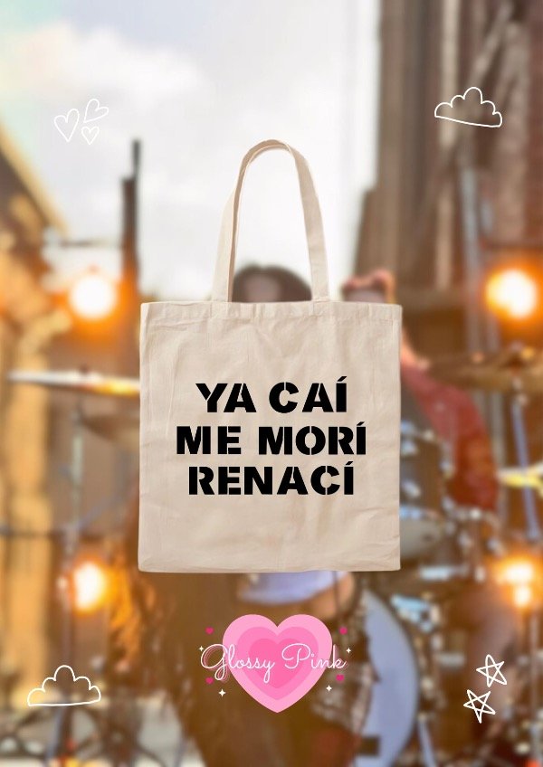 Tote bag ya cai me morí renaci