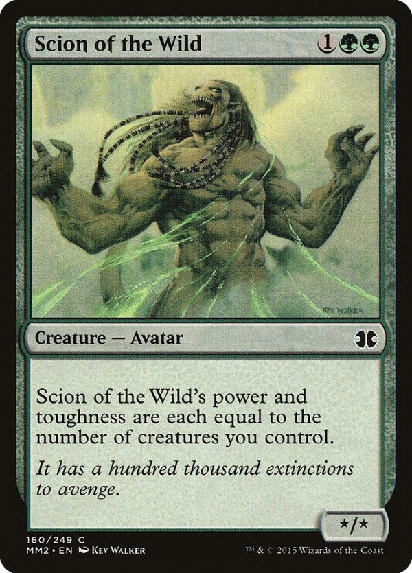 Producto - Scion of the Wild  Modern Masters 2015 Edition