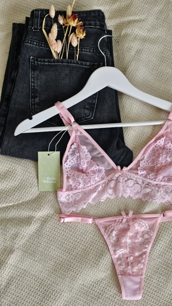 Producto - Set Bralette Encaje