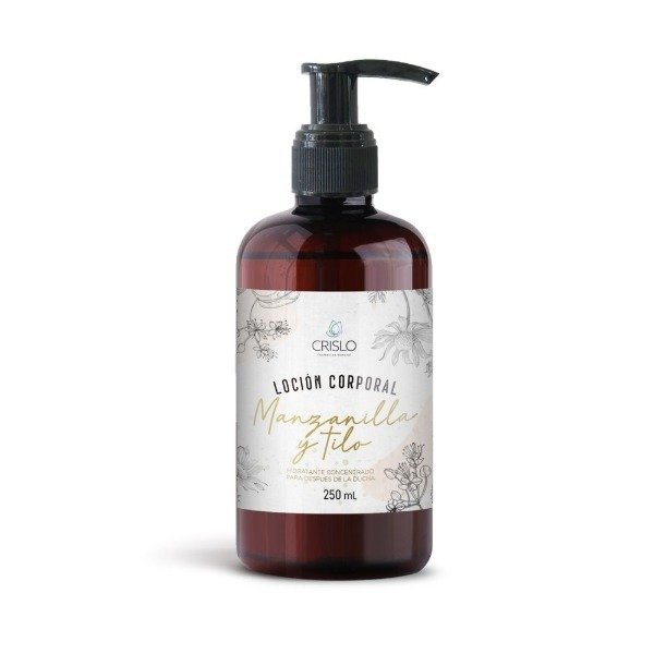 Producto - Loción corporal Manzanilla y tilo- Hidratación corporal concentrada