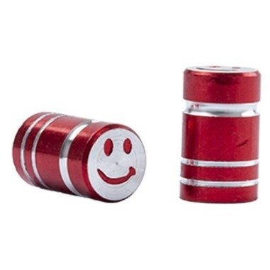 Producto - MOT- TAPA TUNNING ALUMINIO SMILE ROJO