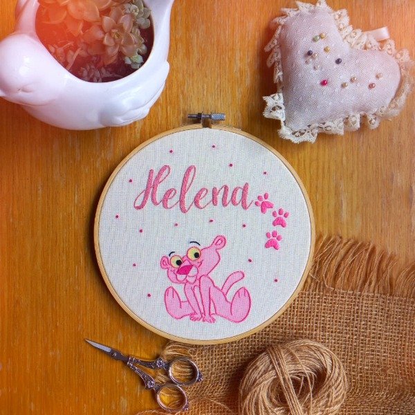 Producto - BIENVENIDO BEBÉ - MODELO PANTERA ROSA