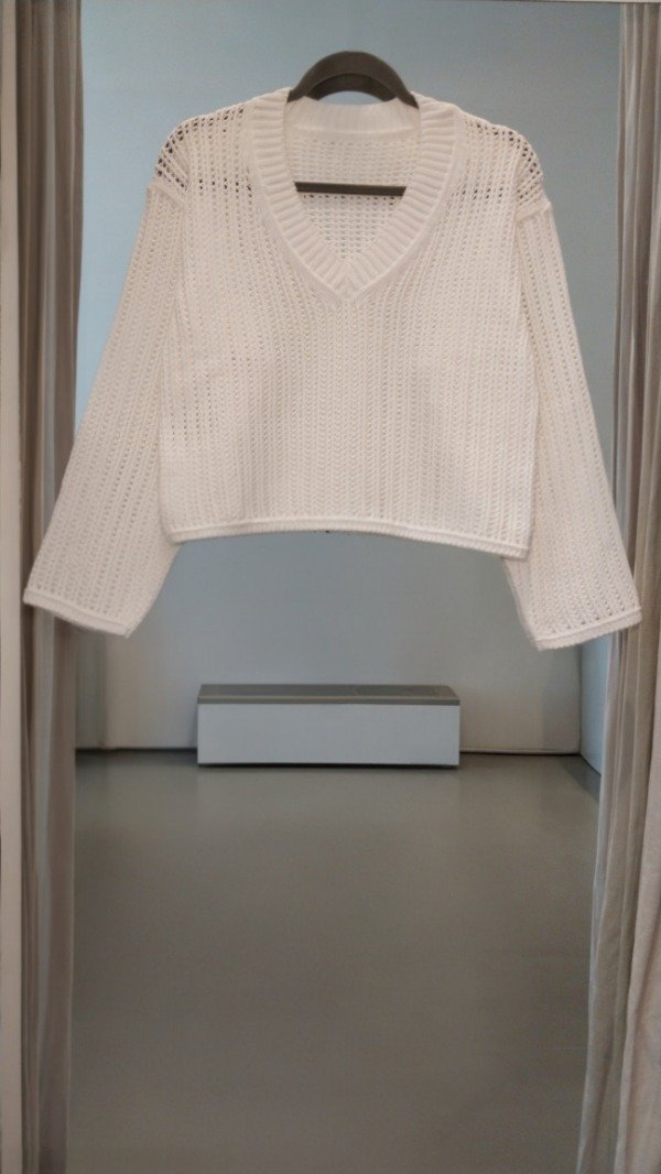 Producto - Sweater calado en V Halle