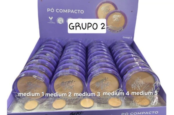 Producto - Polvo compacto waterproof Vitamina E - Ruby Rose - 4