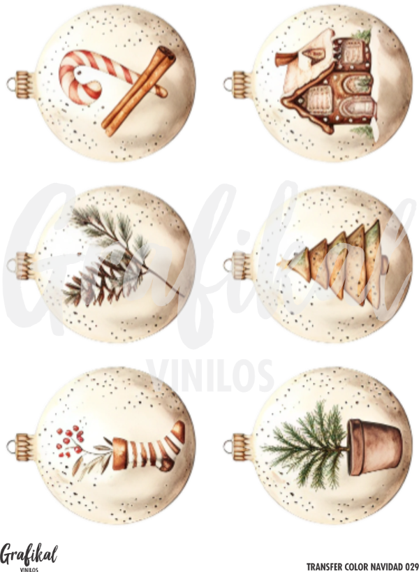 Producto - Transfer Color Navidad 029