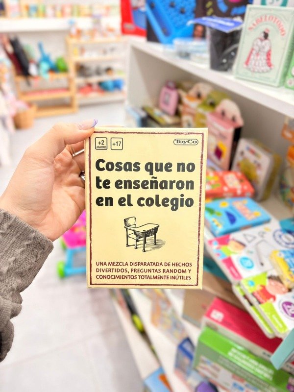 Producto - Cosas que no te enseñaron en el colegio