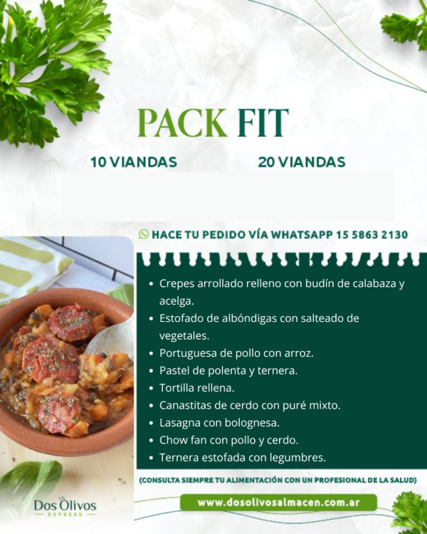 Producto - Pack Fit x 20