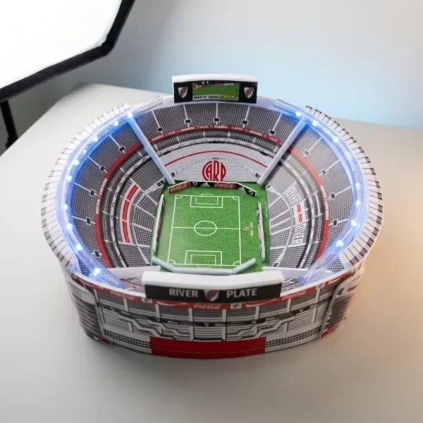 Producto - MAQUETA 3D LED ESTADIO MONUMENTAL RIVER PLATE
