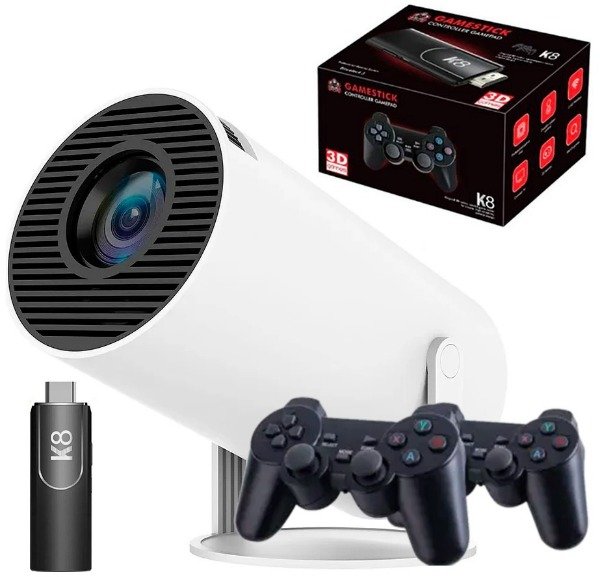 Producto - Proyector HY330-T + Game Stick K8