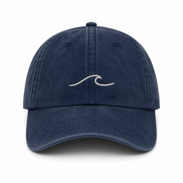 Producto - ola mar estilo prelavada color azul marino