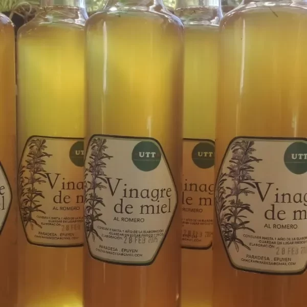 Producto - Vinagre de Miel al Romero Agroecológico