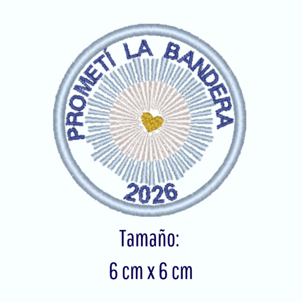Producto - Matriz de Bordado - Promesas a la Bandera 2026 - Modelo 4 - Estilo ITH - 1